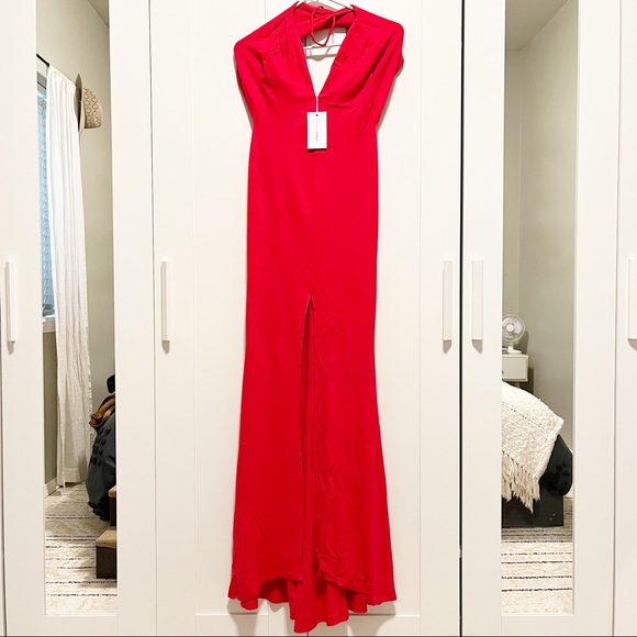 Lovers and Friends Rosa Gown in Red Rose - Picture 3 of 5